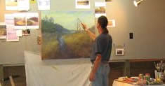 Michael
                        Callihan painting