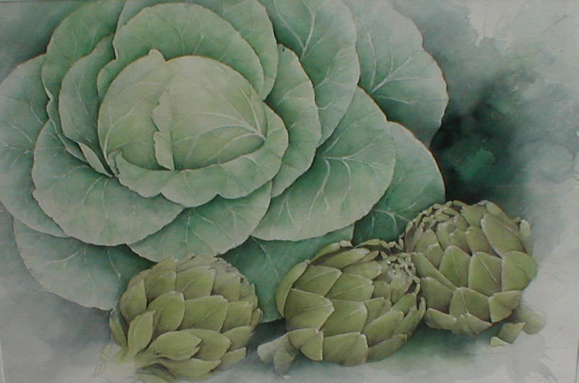 CampbellCabbageAnd3Artichokes17x25-900.JPG