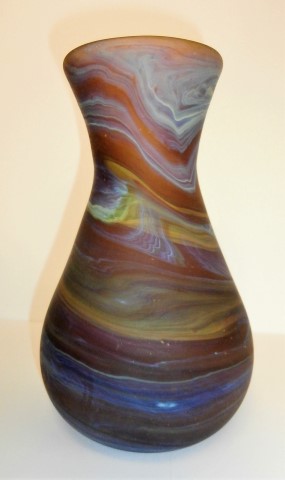 Round base
                  flared top vase