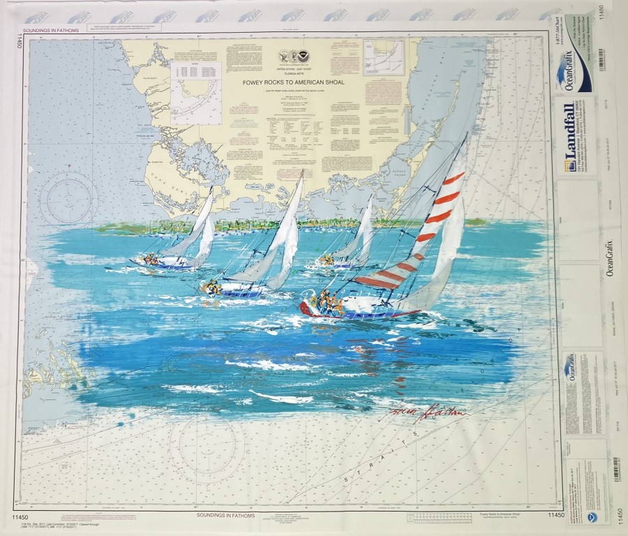 Hallam
Florida Keys
Fowey Rocks to
American Shoal
36x42