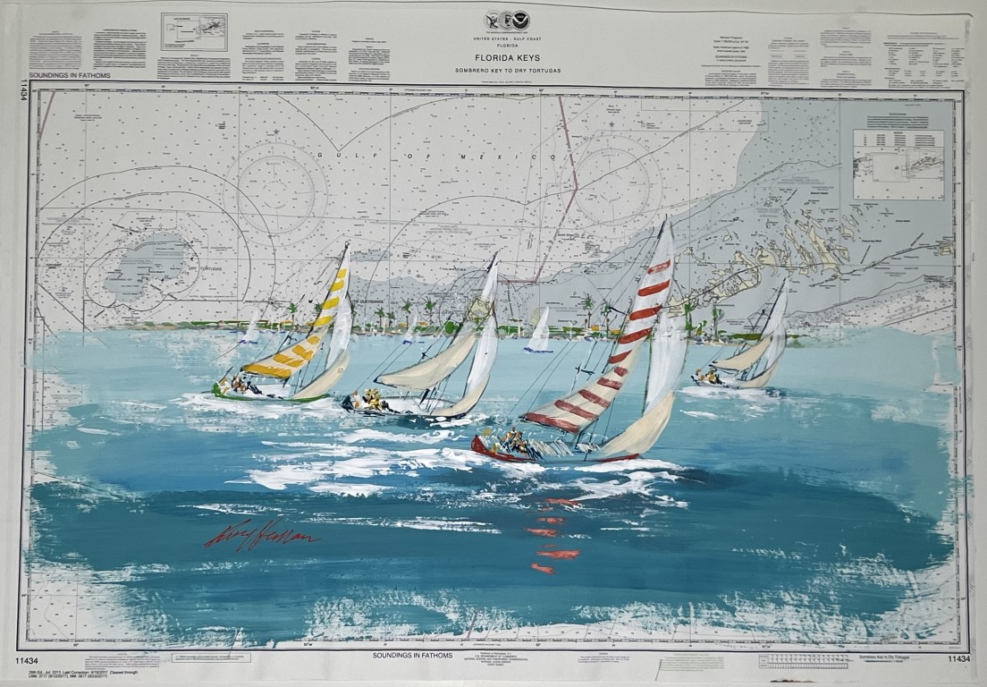 Hallam's Florida Keys Sombrero Key to Dry Tortugas
Chart 11434 GM017