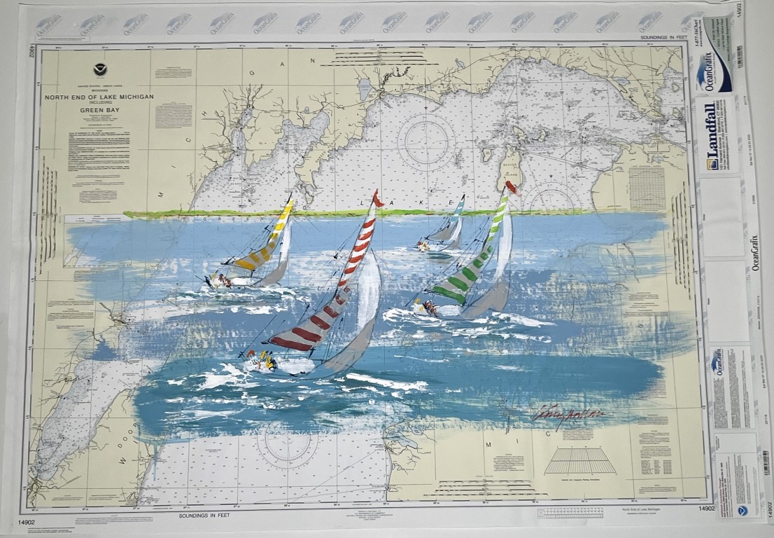 Green Bay and North End of Lake Michigan