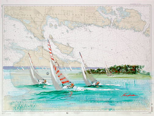 Hallam's
Straits of Mackinac
