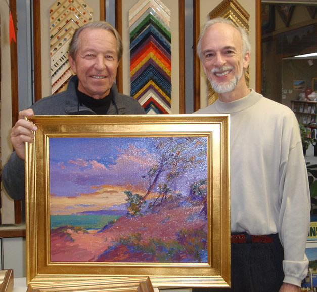 Lou Heiser with Roy Saper