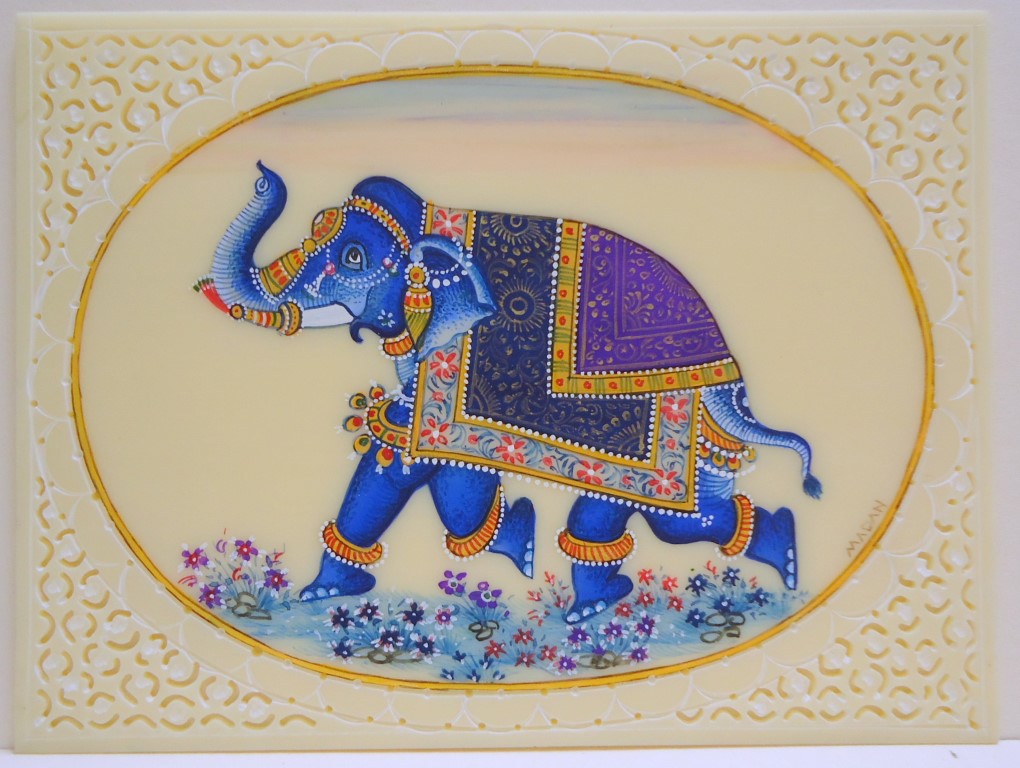 Elephant blue
