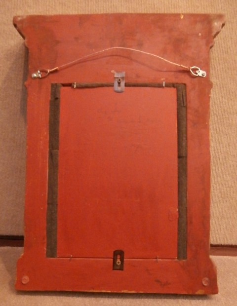 Back of
              painting