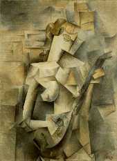Girl with Mandolin Cubism