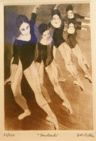 Gatja H. Rothe Students
mezzotint