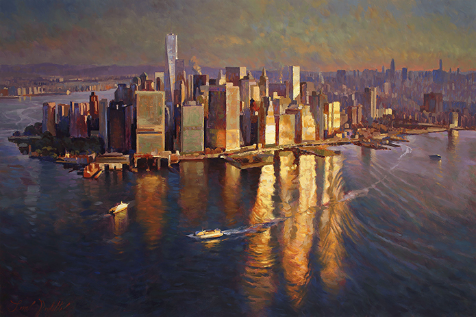Sunirse Over Manhattan