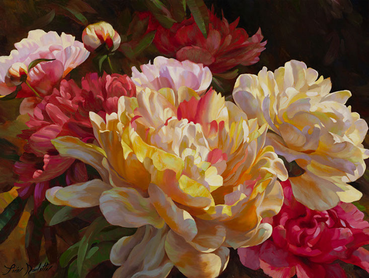 White
Peonies