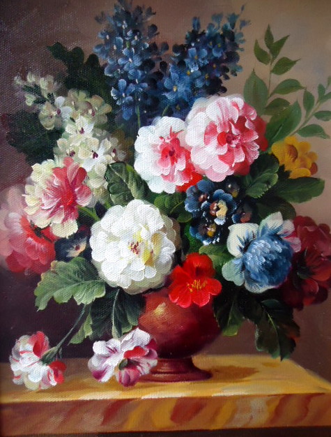 Red
Vase With Flowers