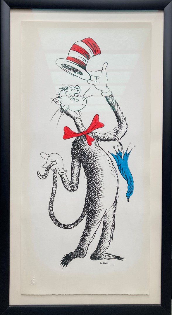 Ted's Cat 50th
anniversary print