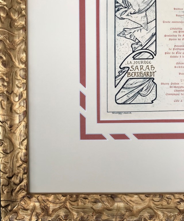 Special
                custom mat cut